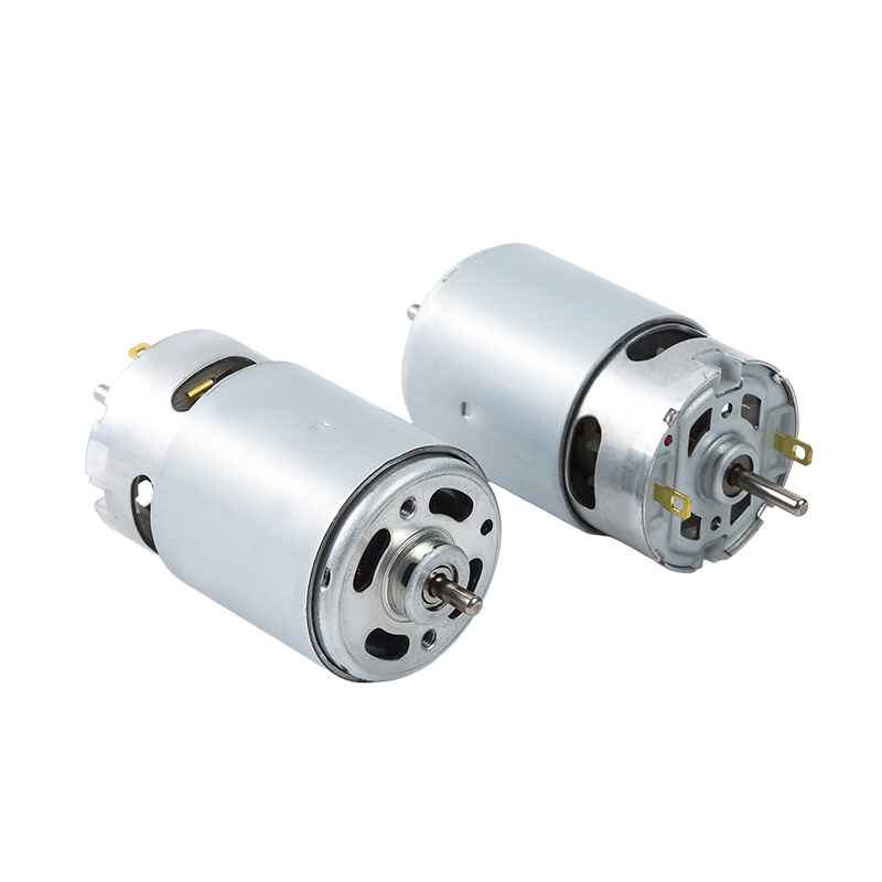 Motor de corriente continua con cepillo liso RS550 para antena de automóvil